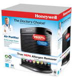 Honeywell True HEPA Allergen Remover, 465 sq. Ft, HPA300, Extra-Large Room, Black