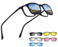 Magnetic Lens Polarized Sunglasses 5 in 1