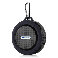 Speaker Promotional IPX4 Waterproof Wireless Suction and Clip Bluetooth Speaker OEM Portable Speaker