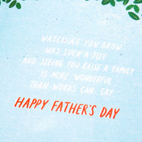 Fox Tales Father's Day Card (For Son)